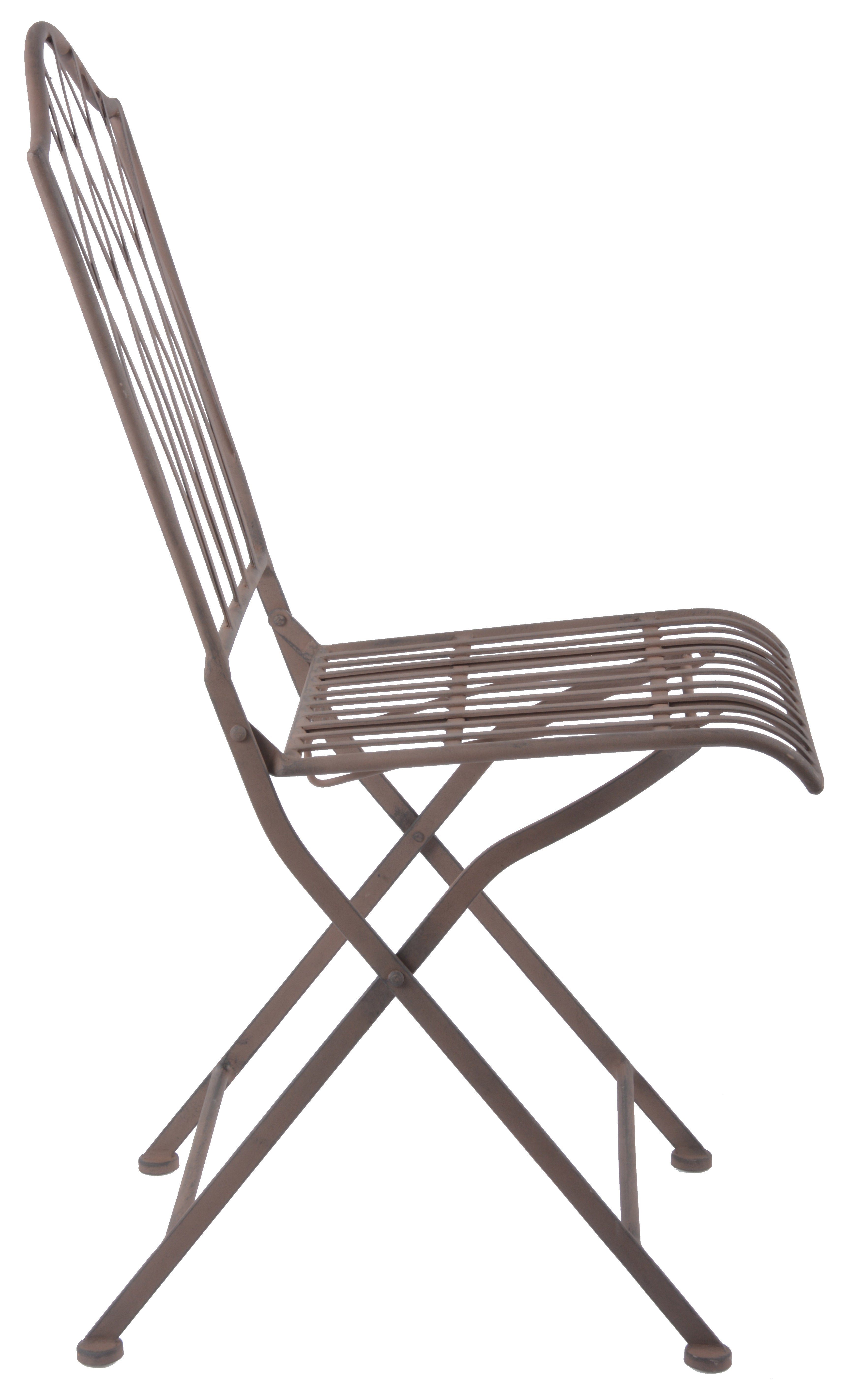 Vintage Rectory Metal Folding Garden Chair
